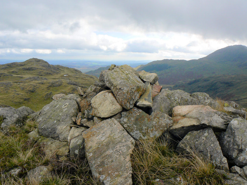 Long Crag's summit Long Crag's summit